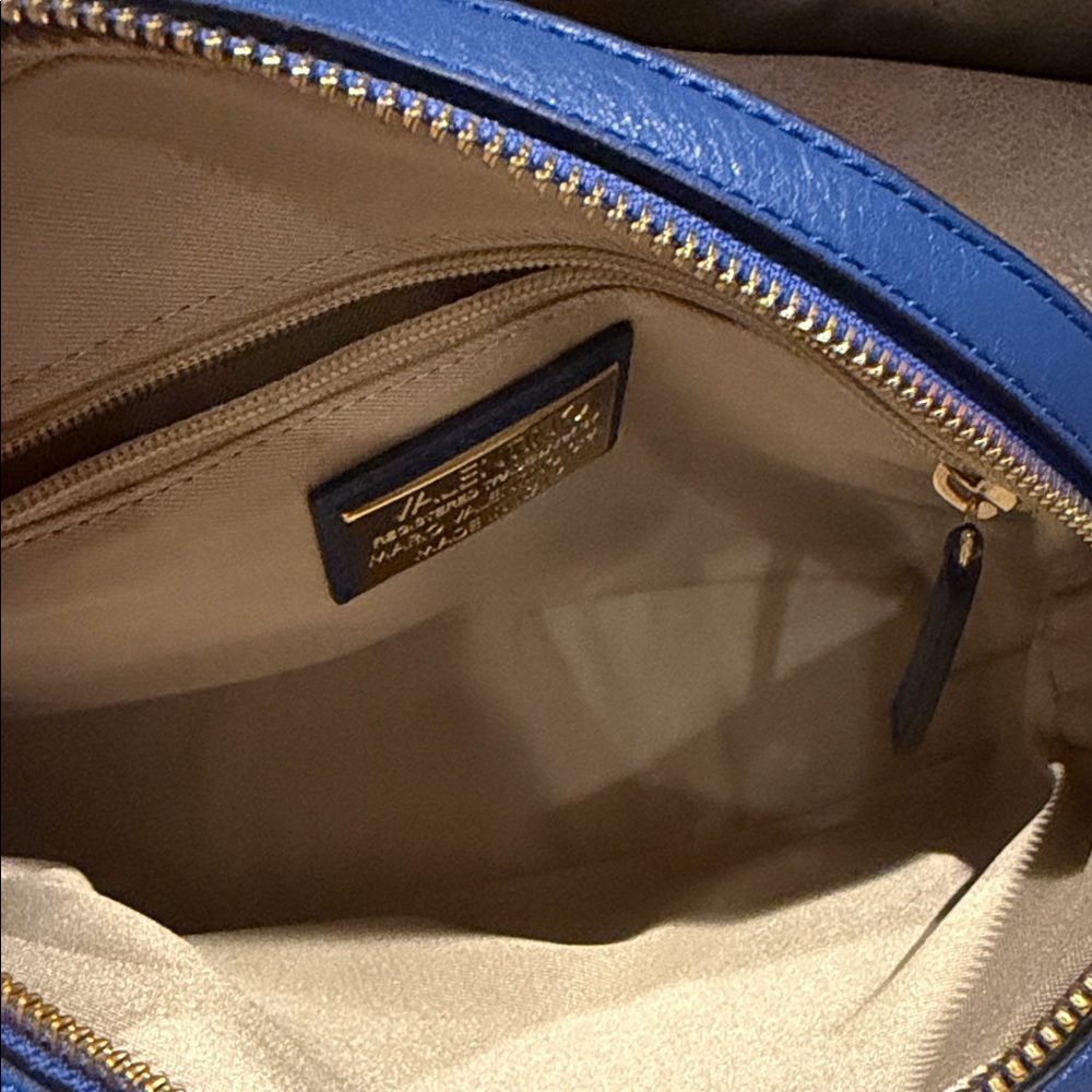Valentino by Mario Vibrant Blue Crossbody Bag - Picture 4 of 7